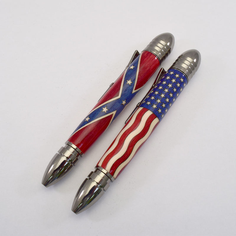 Inlay Civil War Ballpoint Twist Pen Set (2 Pens)