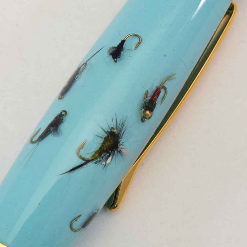 Acrylic Fly Fishing Ballpoint Twist Pen