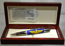Navy Flyer Inlay Ballpoint Twist Pen
