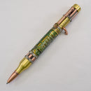 Steam Punk Green Circuit Board Bolt Action Ballpoint Click Pen