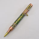 Steam Punk Green Circuit Board Bolt Action Ballpoint Click Pen