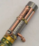 Steam Punk Green Circuit Board Bolt Action Ballpoint Click Pen