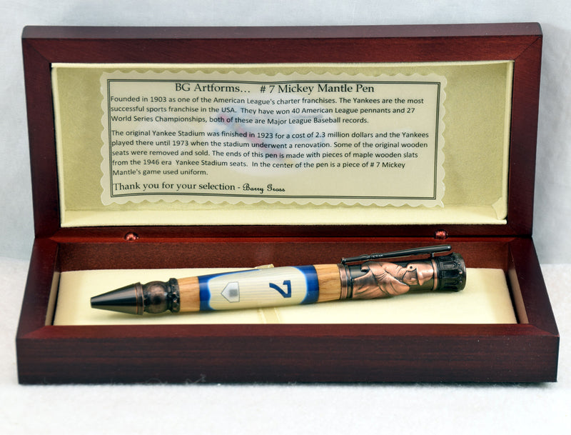 Mickey Mantle Baseball Pen