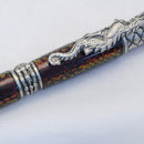 Dragon Ballpoint Twist Pen - Pewter Scales - D2