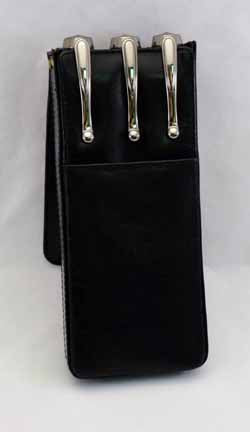 3LPH - Three Leather Pen Holder - Black