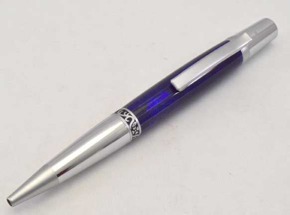 Abalone Dark Blue El Sierra BP Twist Pen - AB3