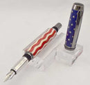 American Flag Chrome Baron Pen - AF1
