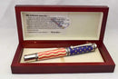 American Flag Black Titanium Majestic Pen - AF6