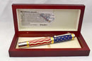 American Flag Gold Titanium Majestic Pen - AF5