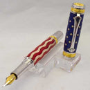 American Flag Gold Titanium Majestic Pen - AF5