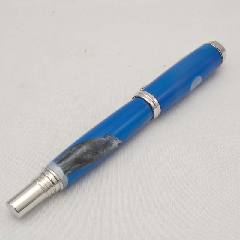Artist Series - Wolf & Moon Fountain Pen - V.V.7