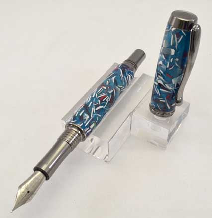 Credit Card Rollerball or Fountain Pen