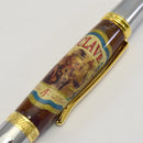Cigar Band© Ballpoint Twist Vega Grip Pen with Matching Cigar Box