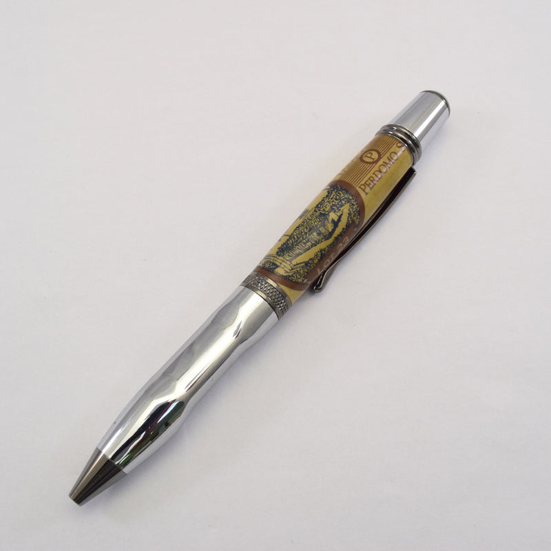 Cigar Label Ballpoint Twist Grip Pen