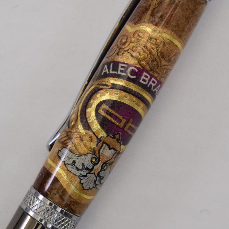 Cigar Band© Ballpoint Twist Vega Grip Pen
