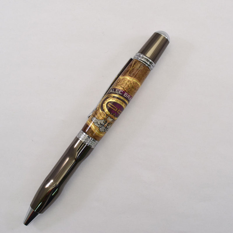 Cigar Band© Ballpoint Twist Vega Grip Pen