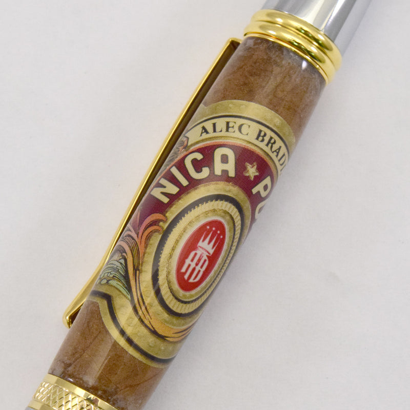 Cigar Band© Ballpoint Twist Vega Grip Pen