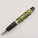Circuit Board Vista Green Chrome Ballpoint Twist Pen