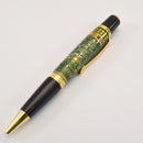 Circuit Board Vista Green Gold Ballpoint Twist Pen