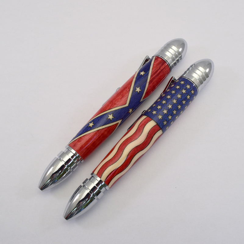 Inlay Civil War Ballpoint Twist Pen Set (2 Pens)