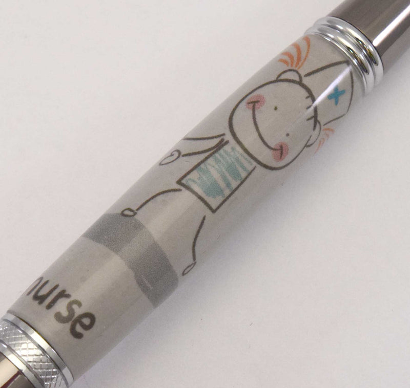 Whimsical Nurse Ballpoint Twist Pen