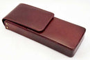 3LPH - Three Leather Pen Holder - Oxblood