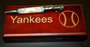 New York Yankees Baseball Inlay & Acrylic Click Pen