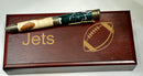New York Jets Inlay & Acrylic Football Ballpoint Twist Pen