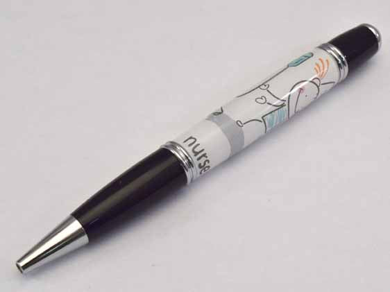 Whimsical Nurse Ballpoint Twist Pen