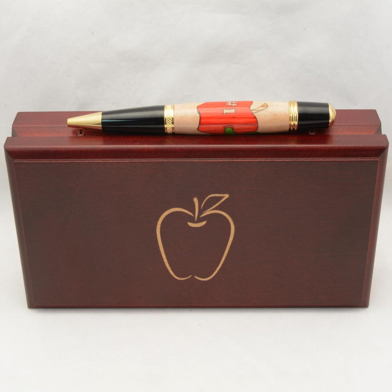 Inlay Teacher Ballpoint Twist Pen