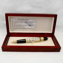 Circuit Board White - Gold Vista Ballpoint Twist Pen