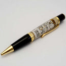 Circuit Board White - Gold Vista Ballpoint Twist Pen