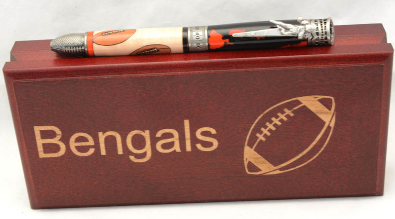 Inlay Bengals Football Pen