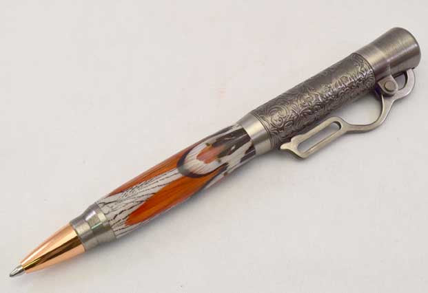 Amherst Feather Lever Action Click Pen - FA5