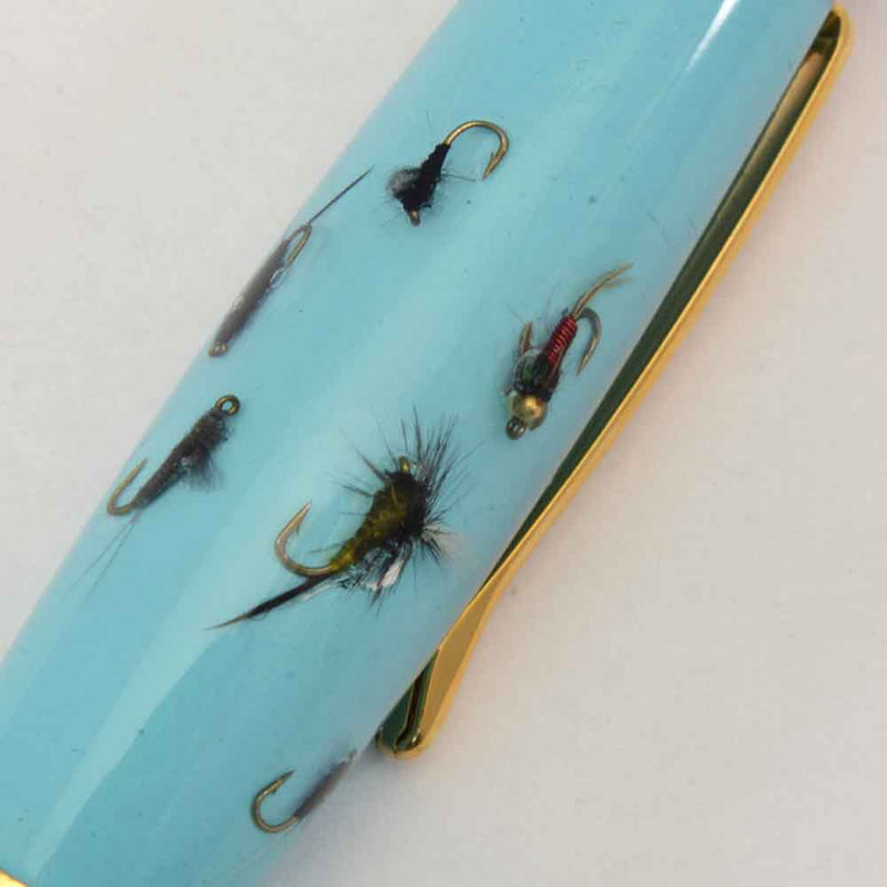 Acrylic Fly Fishing Ballpoint Twist Pen