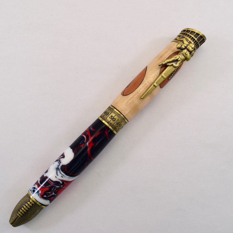 New York Giants Inlay & Acrylic Football Ballpoint Twist Pen