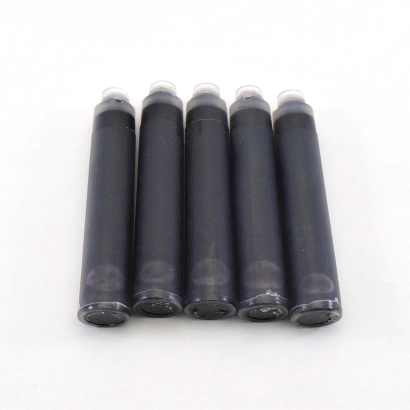 Black Fountain Pen Ink Cartridges - BG168