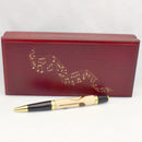 Inlay Musical Notes Ballpoint Twist Pen