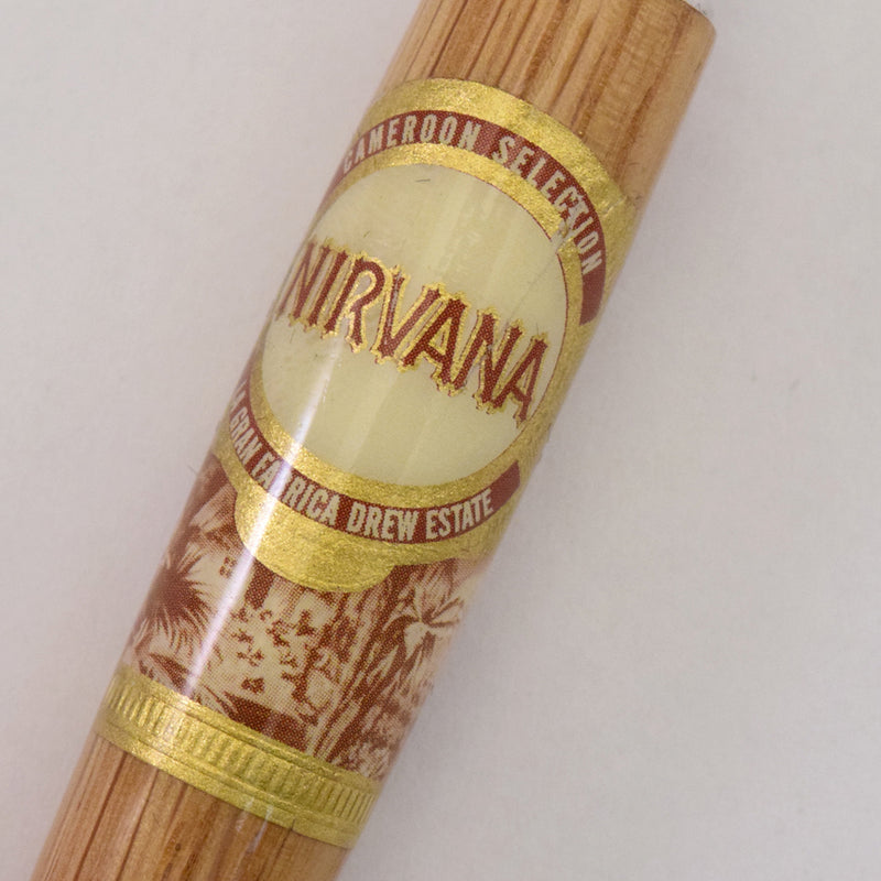 Whiskey Barrel Nirvana Cigar Band© Venetian Rollerball or Fountain Pen with Matching Cigar Box
