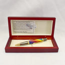 Inlay Rainbow Pride Ballpoint Twist Pen