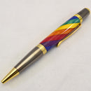 Inlay Rainbow Pride Ballpoint Twist Pen