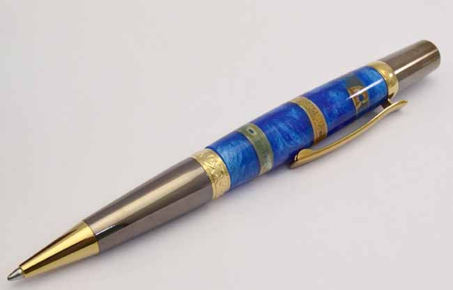 Shark Vertebrae Elegant Sierra Ballpoint Twist Pen