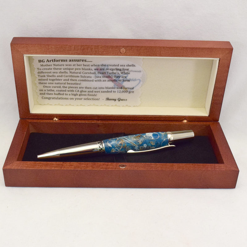 Sea Shell Elegant Sierra Ballpoint Twist Pen - SS3