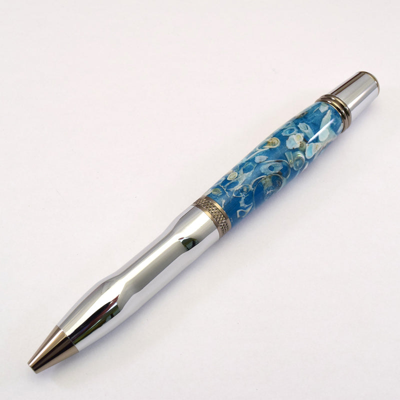 Sea Shell Sierra Grip Ballpoint Twist Pen - SS4