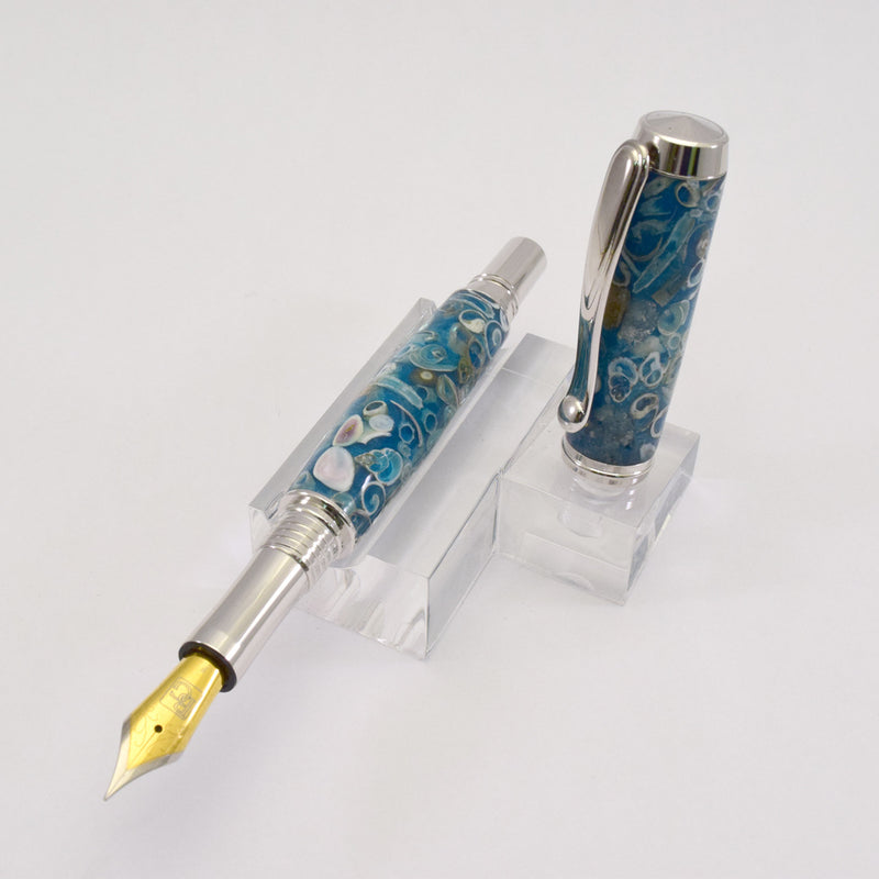 Sea Shell Venetian Rollerball or Fountain Pen - SS2