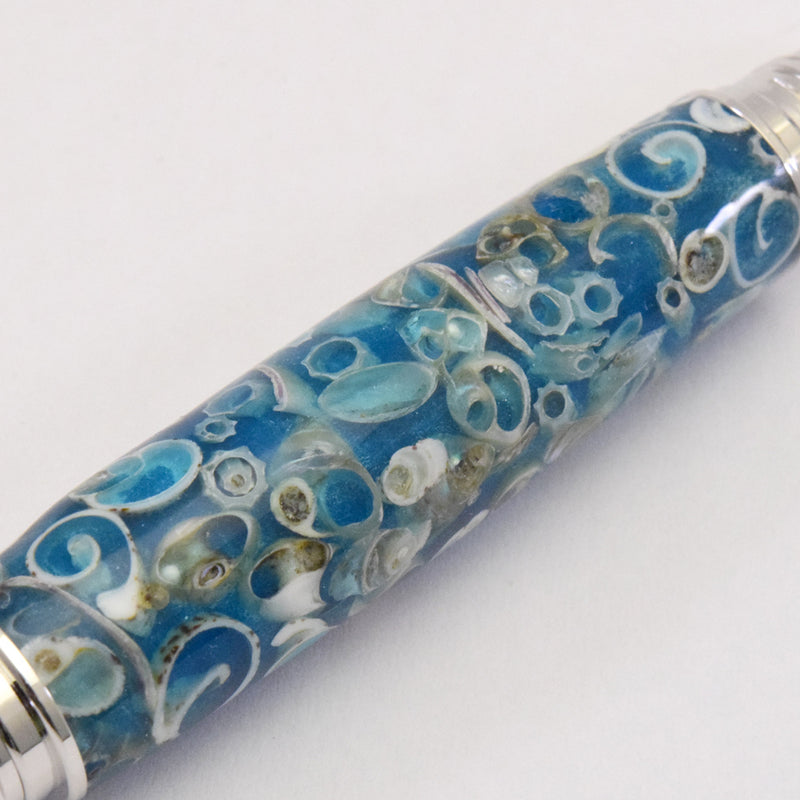 Sea Shell Venetian Rollerball or Fountain Pen - SS2