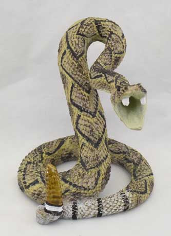 Snakeskin Ballpoint Twist Pen with Ceramic Snake Stand