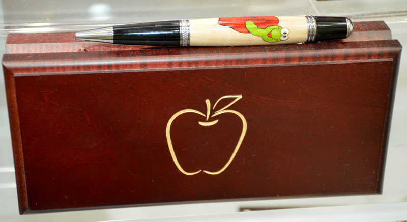 Inlay Teacher Ballpoint Twist Pen