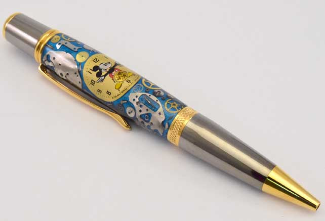 Mickey Mouse Watch Part Pen© Ballpoint Twist - W12